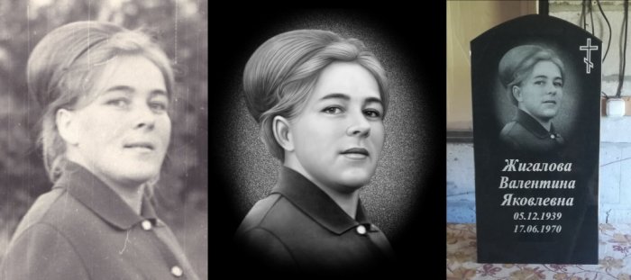 Как выбрать фотографию для гравировки портрета на памятнике
