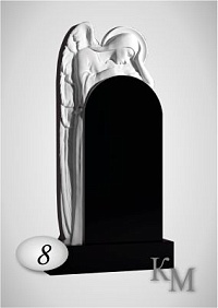 Памятник. Комплект из гранита 63-8 фреза 3D