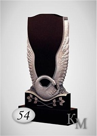 Памятник. Комплект из гранита 63-54 фреза 3D