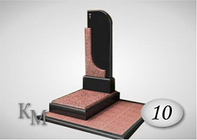 Памятник на могилу комбинированный 10