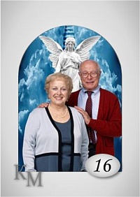 Цветное фото на стекле 16