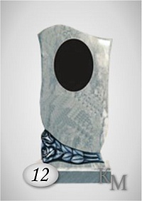 Памятник. Комплект из мрамора 63-12Т  фреза 3D