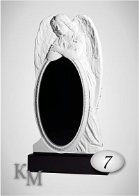 Памятник. Комплект из гранита 63-7 фреза 3D