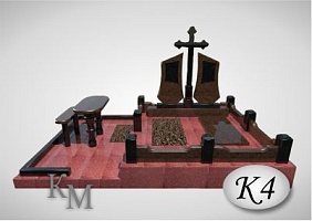 Памятник комбинированный, комплекс К4